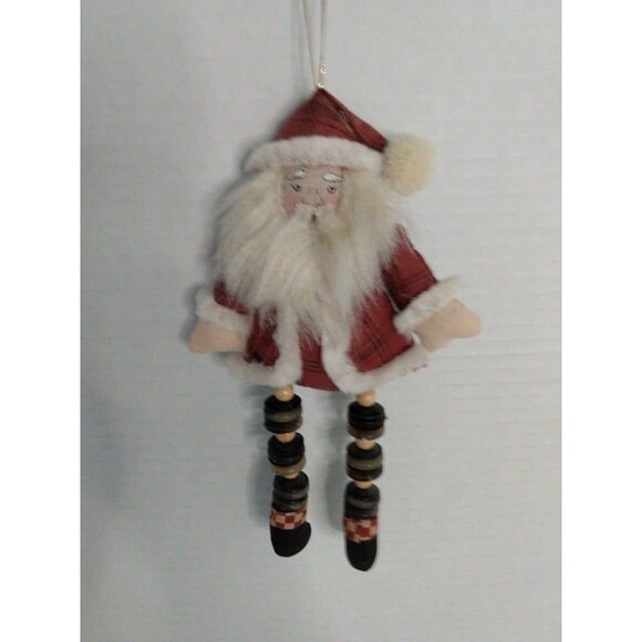 Vintage Handmade Santa Christmas Ornement - Picture 4 of 8